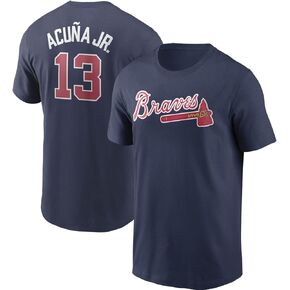 MLB Boys Youth 8-20 Team Color Official Player Name & Number T-Shirt