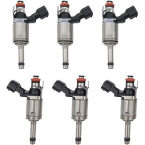 6pcs Set Fuel Injectors 6 Holes Replacement for F150 Pickup 3.5L 2011-2014 Expedition 3.5L 2015-2017 Transit 3.5L 3.7L 2015-2016 BL3E-9F593-HB BL3E-HB