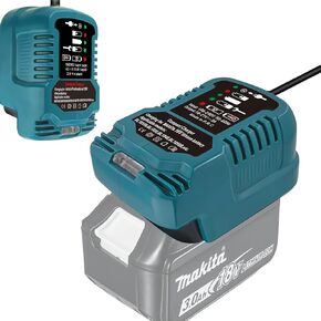 Replacement for Milwaukee Electric Tools Corp 48-59-1810 Vehicle Charger Compatible for Milwaukee 18V Lithium Batteries 48-11-1815, 48-11-1820, 48-11-1822