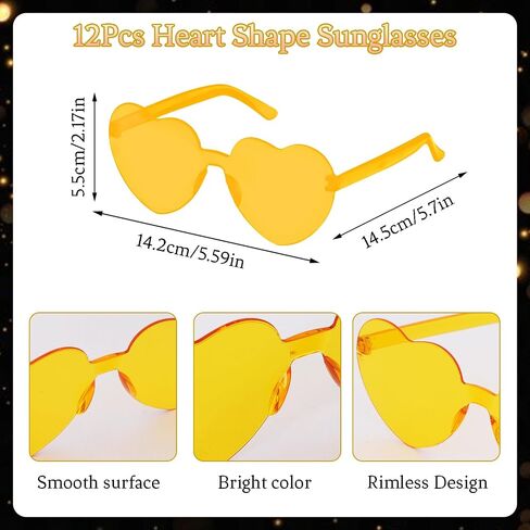 24Pcs Mardi Gras Beads Necklaces Heart Sunglasses Beaded Necklaces Heart Glasses 80s Costume Accessories for Carnival in Saudi Arabia