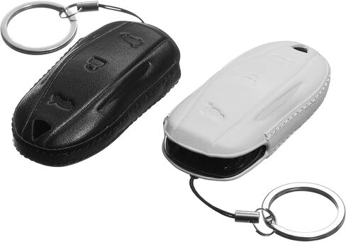 OzniumX Leather Key Fob Cover for Tesla in Kuwait