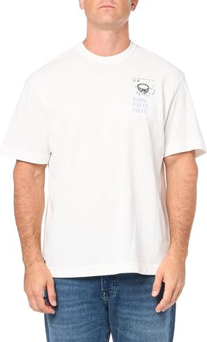 Lacoste Short Sleeve Classic Fit Tee Shirt W/Graphics on Back in Saudi Arabia