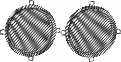 TDZ Black Metal Batwing Fairings Front Mesh Speaker Grill Replacement for 2014-2023 Harley Touring Electra Street Glide Ultra Limited & Trike in Saudi Arabia