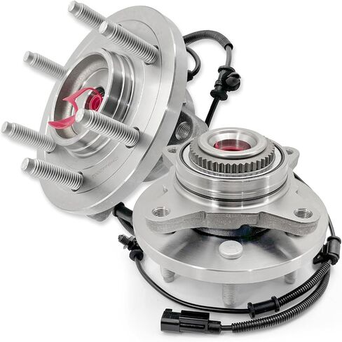 515142 Front Wheel Bearing Hub Assembly Compatible with Ford Expedition 2011-2014, for Ford F-150 2010-2014, for Lincoln Navigator 2011-2014, 6 Lugs w/ABS, 2Pcs in Kuwait