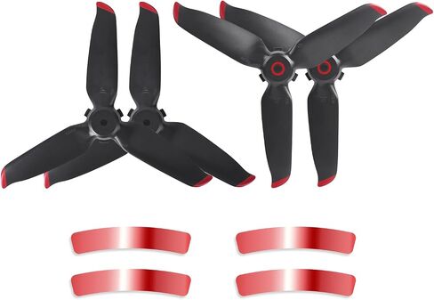 O’woda Avata 2 Propeller, 4 Pcs CW & CCW Replacement Props Blades Portable Drone Wings for DJI Avata 2 Accessories - Red in Saudi Arabia
