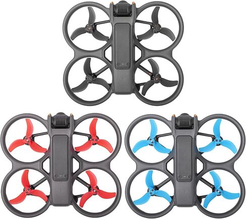 مروحة O’woda Avata 2، 4 قطع CW & CCW بديلة لشفرات أجنحة الطائرة بدون طيار المحمولة لملحقات DJI Avata 2 - أحمر in Kuwait