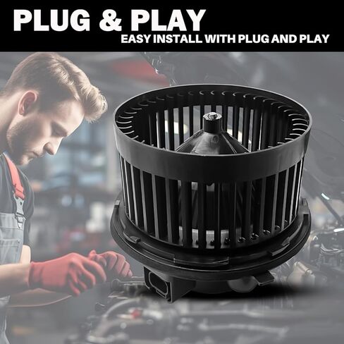 محرك منفاخ سخان HVAC مع قفص مروحة مناسب لمركبات Chevy وGMC وكاديلاك - سيلفرادو، سوبربان، أفالانش، سييرا، يوكون، يستبدل 700191،15-80387، 15-81124، PM2728، PM9201،700101 in Kuwait