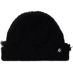 Ethika Raw Edge Beanie | Black