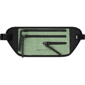 Sherpani Jett, Anti Theft Slim Belt Bag, Waist Pack, Travel Fanny Pack, Fashion Hip Pack for Women, Money Belt For Travel Hidden, RFID Protection (Carbon)