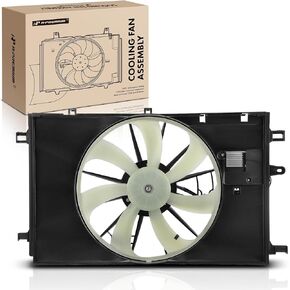 A-Premium Engine Radiator Cooling Fan Assembly Compatible with Select Toyota Models - C-HR CHR 2018 2019 2020 2021, 2.0L - Replace# 1671137190PFM