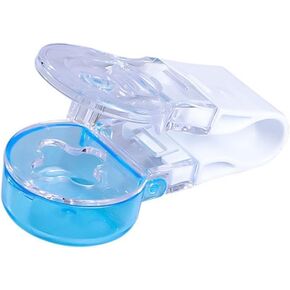 Blue Portable Pill Taker Remover, Medication Dispenser, Tablets Pills Blister Pack Opener Assistance Tool, Organizer for The Elderly,Disabled,Individuals Pill Organizers Box,Health Care