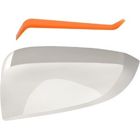 White Door Rearview Mirror Cover Fits for Toyota 2013-2023 4Runner 2013-2015 RAV4 2016 RAV4 HV 87915-42160-J1 87945-42160-B1(Left Driver Side)