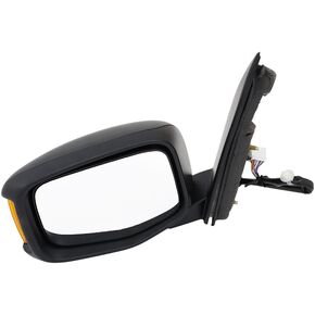 For Honda Odyssey Touring 2011 2012 2013 Power Heated Textured Black With Turn Signal Side Door View Mirror Passenger Right