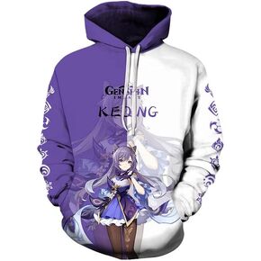 Cosplay Life Anime Pullover Hoodie - Halloween Unisex Adult Manga Sweater Merch Kangaroo Pockets