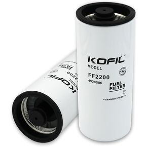 FF2200 Fuel Filter, for ISX Series Engines, Replaces BF7766, P552200, P9644, LFF2201, 33711
