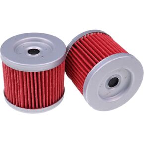 2PCS Engine Oil Filter Four Stroke 16510-05240 16510-45H10 Compatible with Suzuki Outboard DF8 DF9.9/9.9A DF15/15A DF20A