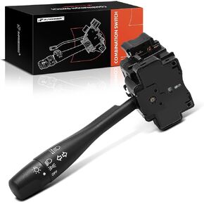 A-Premium Turn Signal Switch, Headlight Dimmer Parking Light Multifunction Switch Lever Compatible with Nissan Frontier 02-04, Maxima 97-99, Pathfinder 96-01, Sentra 00-06, Xterra 02-04, No Fog Light in Saudi Arabia