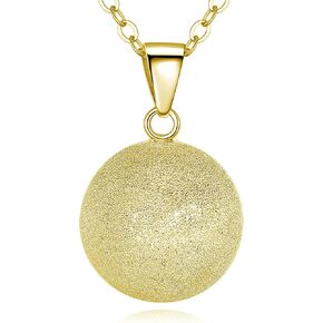 EUDORA Harmony Ball Angel Caller Necklace Musical Chime Mexico Bola for Pregnancy Women, 30"