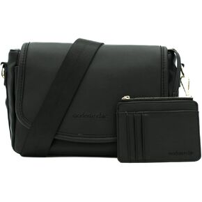 Modern+Chic Crossbody Bag for Women - The Signature Crossbody Purse, Vegan Leather Sling Bag with Matching Wallet & Key Fob