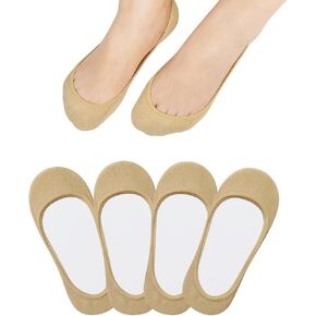 Jane Stone No Show Socks Women - Non Slip Hidden for Flats Boat Invisible Ultra Low Cut Liner Socks(Size 5-8/9-11) in Saudi Arabia