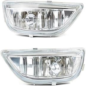 Pair of Fog Lights Lamps LH RH Replacement for Corolla 2001-2002 Front, Driver and Passenger Side 8121002040, TO2593105, 8122002030, TO2592105