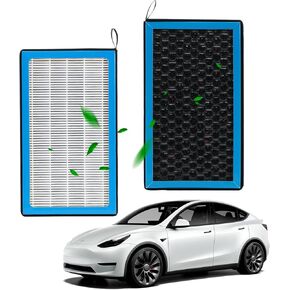 HEPA Cabin Air Filter Replacement CA076-1 Compatible with Tesla Model 3,Model Y 2017 2018 2019 2020 2021 2022