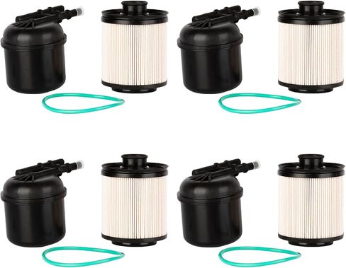 FD-4615 6.7 Powerstroke Fuel Filter Compatible with 2011-2016 Ford F250 F350 F450 F550 Super Duty Truck 6.7L V8 Diesel Replace BC3Z-9N184-B(set of 4) in Saudi Arabia