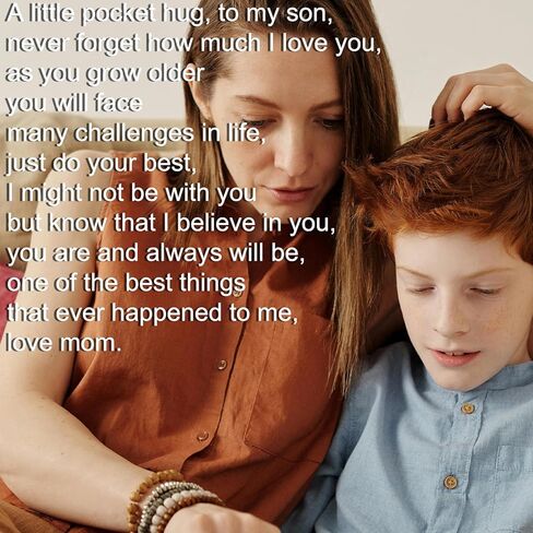 Ikacvb Pocket Hug Token Gifts For Women Friends Men Inspirational Keychain Sobriety Gifts For Men Women Christmas in Kuwait