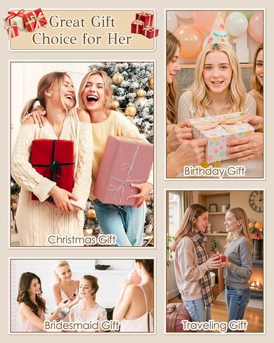 Valentines Day Gifts - Initial Makeup Bag for Women Teen Girls, Large Capacity & Wide Open Cosmetic Bags, PU Leather Toiletry Bag, Graduation Gifts Ideas, Bridesmaid Gifts, Friendship Gifts in Saudi Arabia