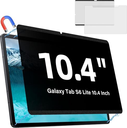 3 Pack Paper Screen Protector for Samsung Galaxy Tab S6 Lite 10.4" 2024/2022/2020 Draw and Write Like on Paper, Anti Glare Blue Light Filter, Sensitivity Film, Matte Shield Pencil & Case Friendlly in Saudi Arabia