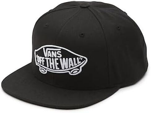 قبعة Vans الرجالية Off The Wall Logo Patch Snapback - أسود in Kuwait