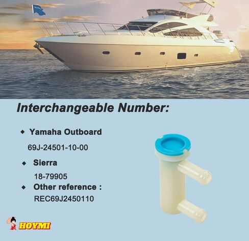 69J-24501-10-00 New Fuel Filter for Yamaha F150 F200 F225 F250 FL150 LF150 LF200 18-79905 in Saudi Arabia