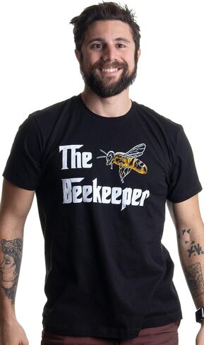 The Beekeeper | Bee Keeper Keeping Apiary Cool Funny Joke Tee for Men Women T-Shirt in Kuwait