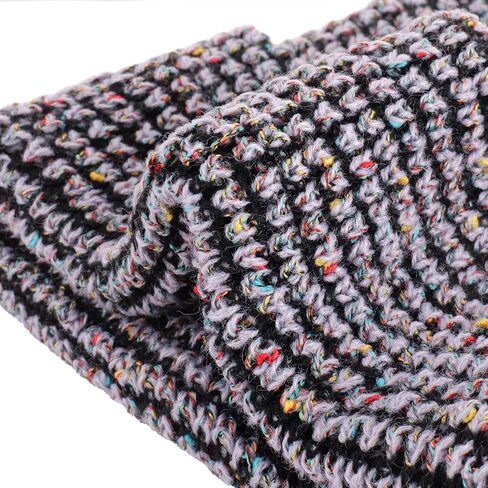 Women Winter Knitted Beanie Stretchy Girls Hats Warm Slouchy Skull Cap for Hiking in Saudi Arabia