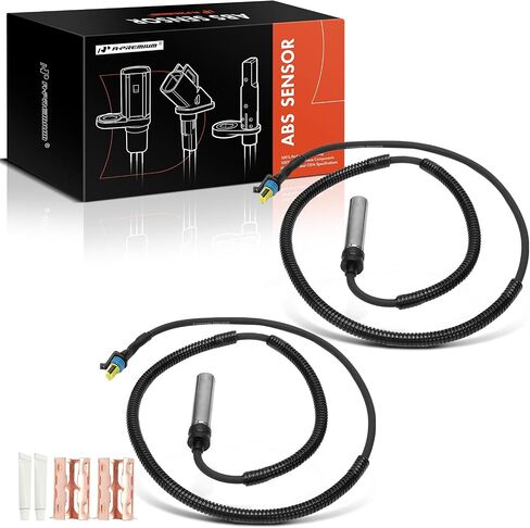 A-Premium Front Side ABS Wheel Speed Sensor Compatible with Chevrolet, GMC Models - C6500 Topkick 2003-2008, C7500 Topkick/C6500 Kodiak/C7500 Kodiak 2003-2009, T6500/T7500 2004-2009 in Saudi Arabia
