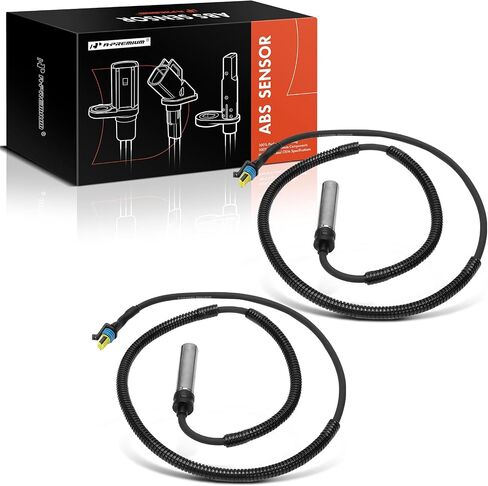 A-Premium Front Side ABS Wheel Speed Sensor Compatible with Chevrolet, GMC Models - C6500 Topkick 2003-2008, C7500 Topkick/C6500 Kodiak/C7500 Kodiak 2003-2009, T6500/T7500 2004-2009 in Saudi Arabia