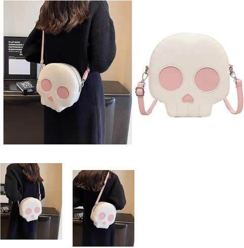 Halloween skull Crossbody Bag,Women's Crossbody Handbags,Leisure crossbody bag,coin purse in Saudi Arabia