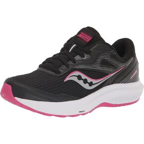 Saucony Womens Cohesion 16, Concrete/Ember, 8.5