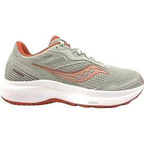 Saucony Womens Cohesion 16, Concrete/Ember, 8.5