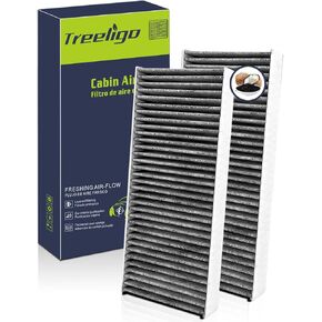 CF10553 Cabin Air Filter, Replacement for Frontier 2005-2021 Pathfinder 2005-2012 Xterra 2005-2015 NV1500 2500 3500 2012-2015, w/Upgraded Coconut Shell Activated Carbon