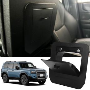 Center Console Armrest Hidden Box Organizer Compatible with Toyota Land Cruiser Prado（J250/LC250） 2024+ Storage Organizer Press to Open and Close (Not Fit for LC150 LC300 ＆ First Edition)