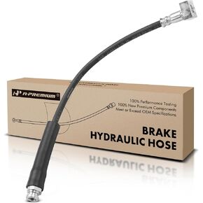 A-Premium Front Driver Brake Hydraulic Hose Compatible with Select Chevy, GMC and Isuzu Models - Colorado/Canyon 2004-2012, RWD, i-290/i-370 2007-2008 - Replace# 8158825330