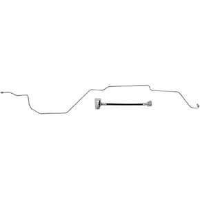 TRQ Rear Right Brake Hose Passenger Side Compatible with 1999-2003 Ford F-150 2004 F-150 Heritage 1997-1999 F-250