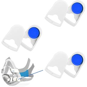 Headgear Clip, Magnetic Headgear Clips Compatible with AirFit F20 F30 N20 F30i, LALASTAR Quick-Disconnect Headgear Clips Compatible with AirTouch F20 F30 N20, 6 Pack 3 Pairs