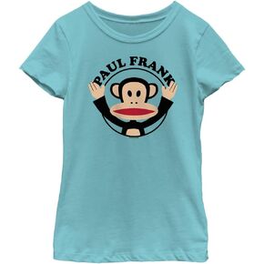 Fifth Sun Paul Frank Julius Circle Girls Short Sleeve Tee Shirt