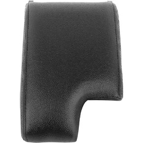LUJUNTEC Black Center Console Armrest Latch Lid with Skin Cover Fits 1999-2004 E46 3 Series