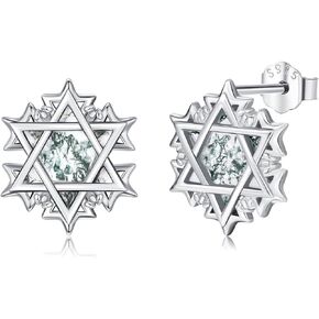 Christmas Snowflake/Bell Earrings 925 Sterling Silver Christmas Jewelry Gifts for Women