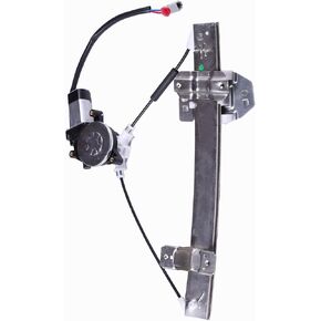 FINDAUTO Power Window Regulator fit for 1998 1999 2000 2001 2002 2003 2004 for Acura RL and Motor Rear Right Side,OE741-183