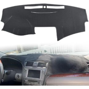 LivTee Dashboard Cover, Dash Mat Compatible with Toyota Camry 2007 2008 2009 2010 2011, Protects Dashboard from Sun Damage, Car Accessories(Dark Gray)