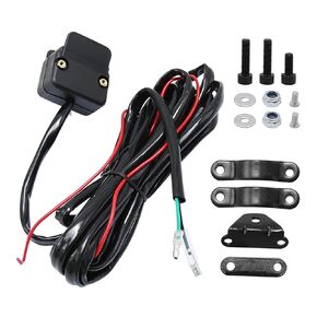MDEOOSKY Heavy Duty ATV UTV Electric Winch, Replacement Universal ATV UTV 12V Winch Handlebar Mini Thumbswitch Rocker Switch Kit, Replacement for All Badland Viper Runza Venom Eagle Champion